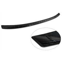 Rear bumper trim for Volkswagen VW Taigo 2021- | Carbon fiber