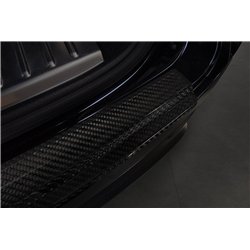 Listwa tylnego zderzaka Porsche Cayenne 2017- Włókno węglowe Karbon