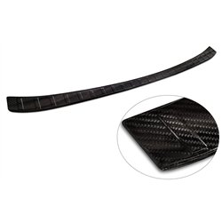 Rear bumper trim for BMW iX 2021- | Black Carbon fiber Shiny