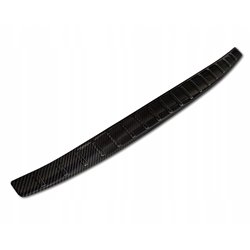 Rear bumper trim for Mercedes EQE Sedan 2022- | Carbon fiber