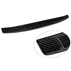 Rear bumper trim for Mercedes EQE Sedan 2022- | Carbon fiber
