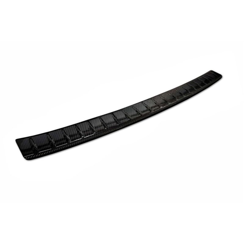 Rear bumper trim for Mercedes GLC 2022- | Black Carbon fiber