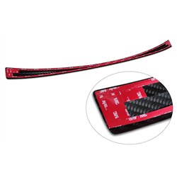 Rear bumper trim for Lexus RX V 2023- | Black Carbon fiber Shiny