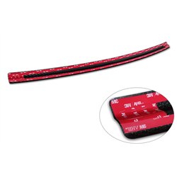 Rear bumper trim for Mercedes EQC 2019- | Black Carbon fiber