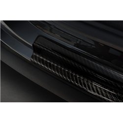 Rear bumper trim for Mercedes EQC 2019- | Black Carbon fiber