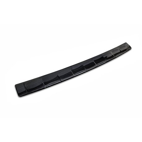 Rear bumper trim for Jeep Avenger 2023- | Black Carbon fiber