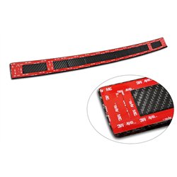 Rear bumper trim for Jeep Avenger 2023- | Black Carbon fiber