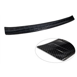 Rear bumper trim for Nissan X-Trail 2022- | Black Carbon fiber