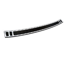Rear bumper trim for Nissan X-Trail 2022- | Black Carbon fiber