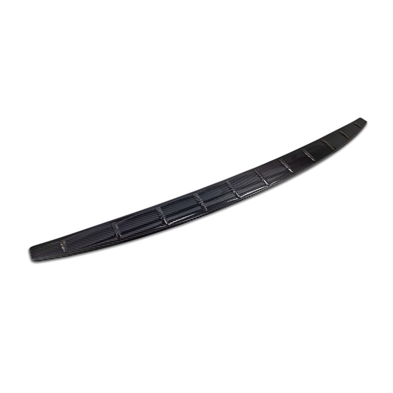 Rear bumper trim for Volvo EX30 2024- | Black Carbon fiber Shiny