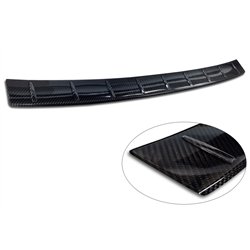 Rear bumper trim for Volkswagen VW Tiguan 2024- | Carbon fiber