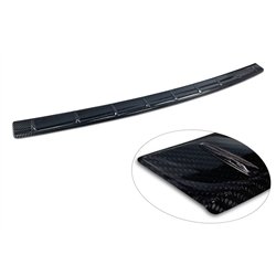 Rear bumper trim for Fiat 600 Hatchback 5D 2023- | Carbon fiber