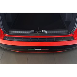 Rear bumper trim for Fiat 600 Hatchback 5D 2023- | Carbon fiber
