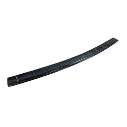 Rear bumper trim for Mercedes GLE FL 2023- | Black Carbon fiber