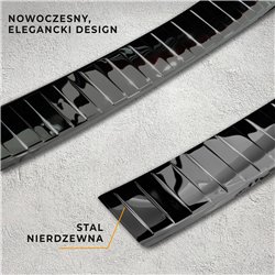 Listwa tylnego zderzaka do Audi SQ5 2013-2017 | Stal nierdzewna