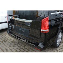 Rear bumper trim for Mercedes Vito 2014- | Stainless steel