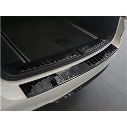 Rear bumper trim for BMW X3 FL 2014-2017 | Stainless steel