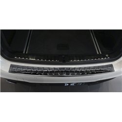 Rear bumper trim for BMW X3 FL 2014-2017 | Stainless steel
