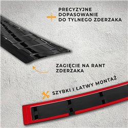 Listwa tylnego zderzaka Volkswagen VW Passat Variant Kombi 2014-2023