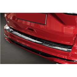 Rear bumper trim for Ford Kuga 2020- Black chrome Stainless steel