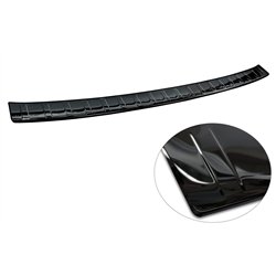 Rear bumper trim for BMW X1 2022- | Black chrome Stainless steel