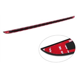 Rear tailgate edge trim for Renault Captur 2020- Stainless steel