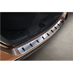 Rear bumper trim for Opel Mokka X FL 2016-2019 | Stainless steel