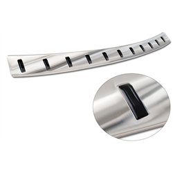 Rear bumper trim for Opel Zafira Life 2019- | Stainless steel