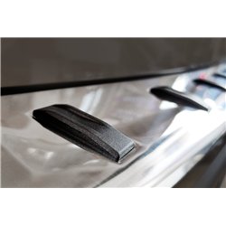 Rear bumper trim for Subaru Forester 2018-2025 Stainless steel