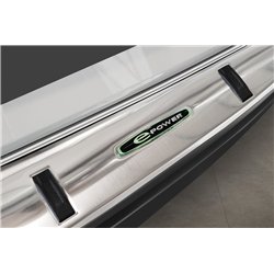 Rear bumper trim for Mazda MX-30 2020- | Silver Stainless steel