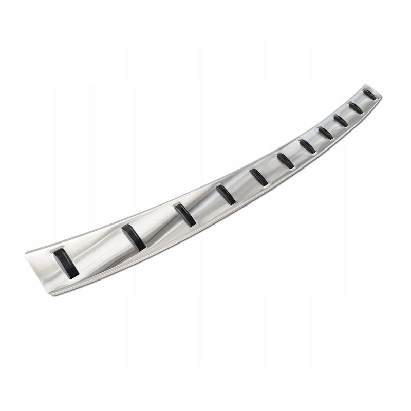 Rear bumper trim for BMW X5 2013-2018 | Silver Stainless steel