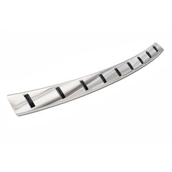 Rear bumper trim for BMW iX1 2022- | Silver Stainless steel