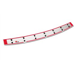 Rear bumper trim for BMW X5 M Performance 2018- | Stainless steel