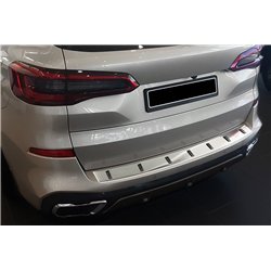 Rear bumper trim for BMW X5 M Performance 2018- | Stainless steel