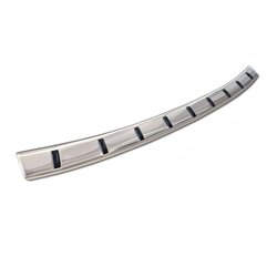 Rear bumper trim for Mazda CX-60 2022- | Silver Stainless steel