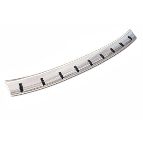 Rear bumper trim for Skoda Karoq FL 2021- | Stainless steel