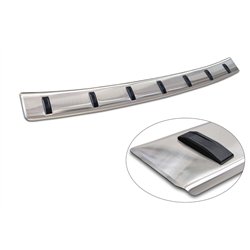 Rear bumper trim for Volkswagen VW Tiguan 2024- | Stainless steel