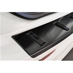 Rear bumper trim for Volvo XC60 2017- Black Stainless steel