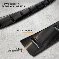 Rear bumper trim for Volvo V60 Station Wagon 2018-