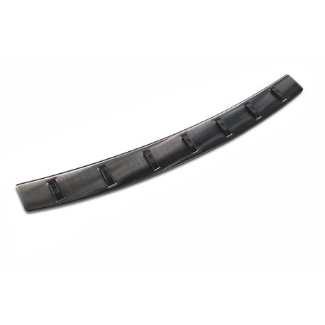 Rear bumper trim for BMW X5 2018- | Black Stainless steel Brushed