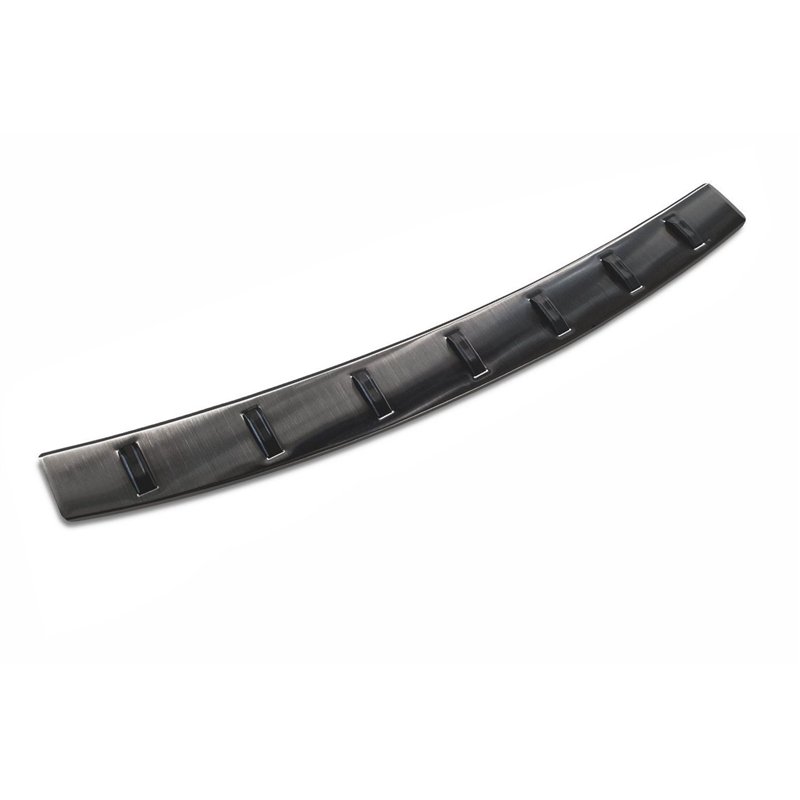 Rear bumper trim for BMW X5 2018- | Black Stainless steel Brushed