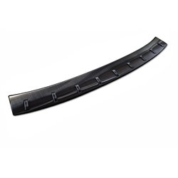 Rear bumper trim for Skoda Karoq FL 2021- | Black Stainless steel
