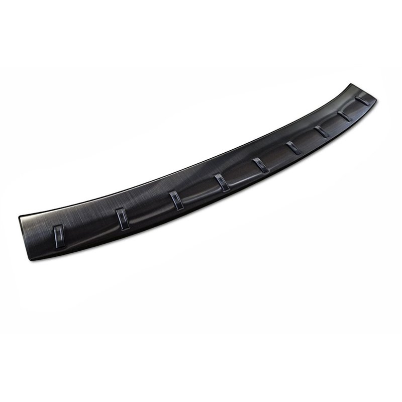 Rear bumper trim for Skoda Karoq FL 2021- | Black Stainless steel