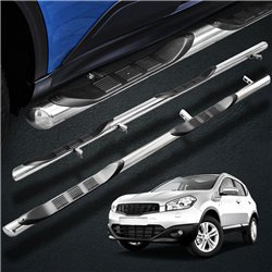 Orurowanie boczne ze stopniami do Nissan Qashqai 2007-2014 Stal