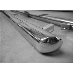 Side bars with steps for Volkswagen VW Transporter 2025- Steel