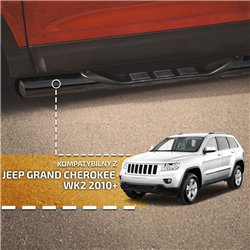 Orurowanie boczne ze stopniami do Jeep Grand Cherokee 2010-2021