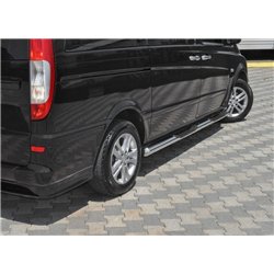 Side bars with steps for Fiat Talento (L1 SWB) 2016-2021 Steel