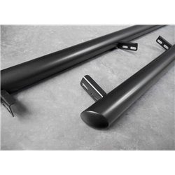 Side bars for Volkswagen VW California 2003-2015 Black Steel
