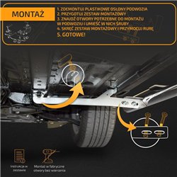 Orurowanie boczne do Fiat Talento (L2 LWB) 2016-2021 Chrom Stal