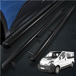 Orurowanie boczne do Nissan Primastar 2002-2015 Czarny Stal